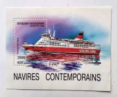Madagascar 1994 Navires Contemporais Finlande Car-Ferry 1994 postimerkki / stamp
