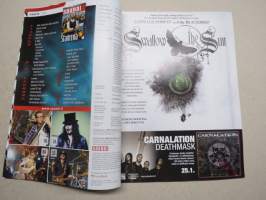 Soundi 2012 nr 1 Lemmy, Swallow The Sun, Stam1na, Mustach, Carnalation, Caliban, Eluveitie, Soen, Matti Mikkola, Nightwish, Lassi Aaltonen, ym.