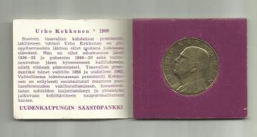 Urho Kekkonen - Säästöpankkimitali
