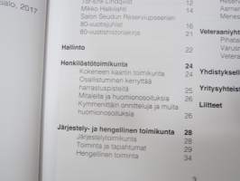Salon seudun reserviupseerien Pitkä taival 1927-2007 - Välitaival 2007-2016, 2 erillistä teosta