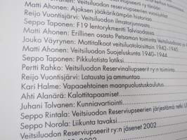 Veitsiluodon Reserviupseerit ry - Juhlakirja 1952-2002, mm. Veitsiluodon Suojeluskunta 1940-44 artikkeli