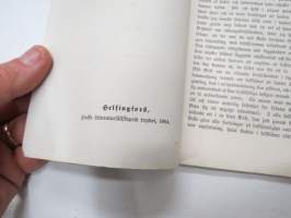 Om bostader och folklif i Finland, Folkupplysnings-sällskapets skrifter XLII, 1884