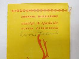 Valokuvaamo Paula Hirsiö, Kemijärvi -valokuva- / negatiivikotelo