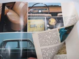Simca 1000 -myyntiesite / sales brochure