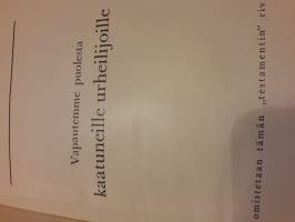 Raamatunhistoria valkoliitupiirroksina / Augusti Salo. Kirja mielenkiintoisesta  tavasta opettaa Raamtunhistoriaa