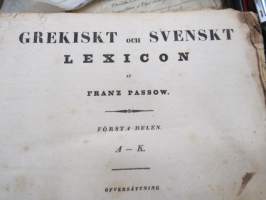 Grekiskt och svenskt Lexicon 1841