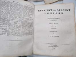 Grekiskt och svenskt Lexicon 1841