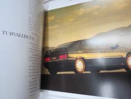 Citroën XM 1992 -myyntiesite / sales brochure