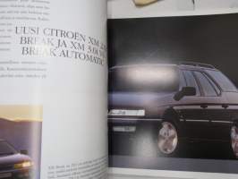 Citroën XM 1992 -myyntiesite / sales brochure