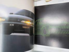 Citroën XM 1992 -myyntiesite / sales brochure