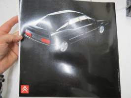 Citroën XM 1992 -myyntiesite / sales brochure