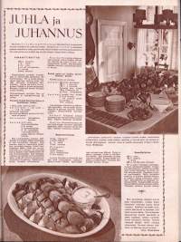 Kotiliesi 1952  N:o 12 kesäkuu II. Katso sisältö kuvista