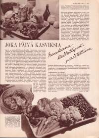 Kotiliesi 1954  N:o 15-16 elokuu. Katso sisältö kuvista