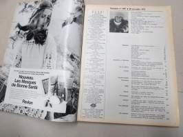 Elle 1972 nr 20 -muotilehti / mode magazine