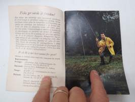 DAM Fiskeredskap 1967? kalastustarvikeluettelo