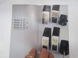 Rollei - Korkealuokkaiset elektronisalamalaitteet -myyntiesite