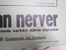 Mies ilman hermoja - Mannen utan nerver -elokuvajuliste
