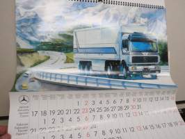 Daimler-Benz AG - Mercedes-Benz 1983 Nutzfahrzeuge, wall calendar / vuosikalenteri  / seinäkalenteri