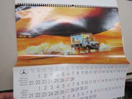 Daimler-Benz AG - Mercedes-Benz 1983 Nutzfahrzeuge, wall calendar / vuosikalenteri  / seinäkalenteri