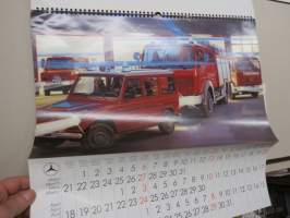 Daimler-Benz AG - Mercedes-Benz 1983 Nutzfahrzeuge, wall calendar / vuosikalenteri  / seinäkalenteri