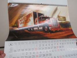 Daimler-Benz AG - Mercedes-Benz 1983 Nutzfahrzeuge, wall calendar / vuosikalenteri  / seinäkalenteri
