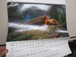 Daimler-Benz AG - Mercedes-Benz 1983 Nutzfahrzeuge, wall calendar / vuosikalenteri  / seinäkalenteri