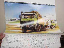 Daimler-Benz AG - Mercedes-Benz 1983 Nutzfahrzeuge, wall calendar / vuosikalenteri  / seinäkalenteri