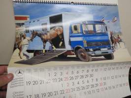 Daimler-Benz AG - Mercedes-Benz 1983 Nutzfahrzeuge, wall calendar / vuosikalenteri  / seinäkalenteri