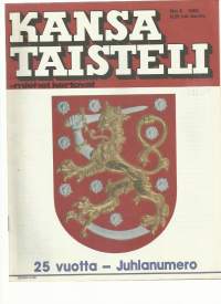 Kansa taisteli 1982 nr 6 . 25 vuotta - juhlanumero , Hitler hengenvaarassa, Aunuksesta tuli äkkilähtö Urho Nissinen muistelee, Sakari Alapuro: taistelin