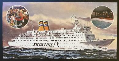 Silja Line - Bore Star - Kulkematon postikortti