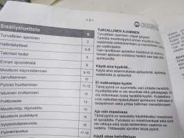 Kone-Glans Crossipyörä - Crossari 50-70-110-125 käyttöohjekirja