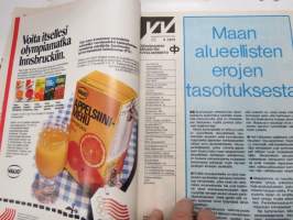 YV 1975 nr 3 -Osuuspankki asiakaslehti, mm. Tellervo Koivisto, Onko maausko kuollut, Pelihimo riivaa suomalaisia, Pori kasvaa, Huumorimiehet, Tulimiehet kertovat, ym