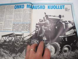 YV 1975 nr 3 -Osuuspankki asiakaslehti, mm. Tellervo Koivisto, Onko maausko kuollut, Pelihimo riivaa suomalaisia, Pori kasvaa, Huumorimiehet, Tulimiehet kertovat, ym