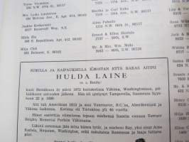 Veljeysviesti - The Message of Brotherhood 1972 nr 12 - The United Finnish Kaleva Brothers and Sisters - Yhdistyneet Suomalaiset Kaleva Veljet ja Sisaret