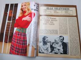 Elle 1971 15. helmikuu -muotilehti / mode magazine