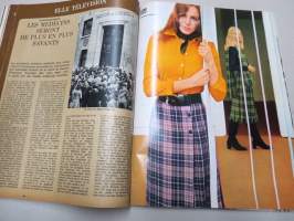 Elle 1971 15. helmikuu -muotilehti / mode magazine