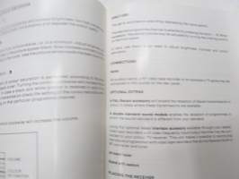 Salora 1H0, 1H3, 1H5 televisio -käyttöohje - operating instructions, bruksanvisning, Bedienungsanleitung