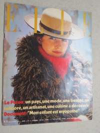 Elle 1975 20. tammikuu -muotilehti / mode magazine