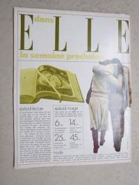 Elle 1975 20. tammikuu -muotilehti / mode magazine
