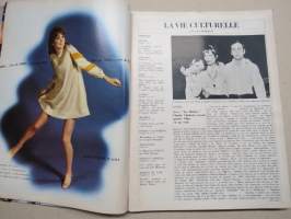 Elle 1968 11. huhtikuu -muotilehti / mode magazine