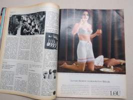 Elle 1968 11. huhtikuu -muotilehti / mode magazine