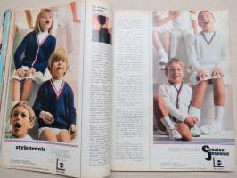 Elle 1968 11. huhtikuu -muotilehti / mode magazine