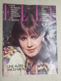 Elle 1978 11. tammikuu -muotilehti / mode magazine