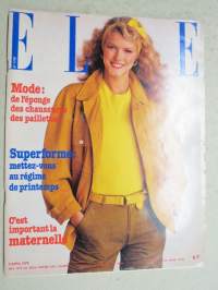 Elle 1979 9. huhtikuu -muotilehti / mode magazine