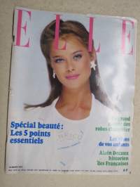 Elle 1979 19. maaliskuu -muotilehti / mode magazine