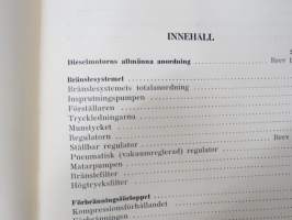 Dieselmotorer för bilar och båtar - NKI lärobok brev 1-4