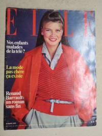 Elle 1979 26. maaliskuu -muotilehti / mode magazine