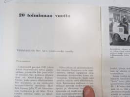 Oy Slev Ab 1940-1960 -historiikki (Slev-Uutiset 1960 nr 3)