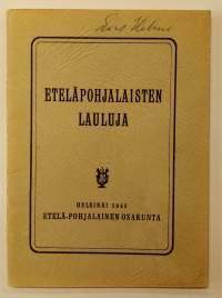 EteläPohjalaisten lauluja