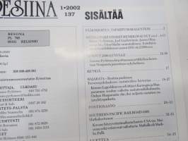 Resiina 2002 nr 1 (137.) -rautatieharrastelehti / railways hobby magazine